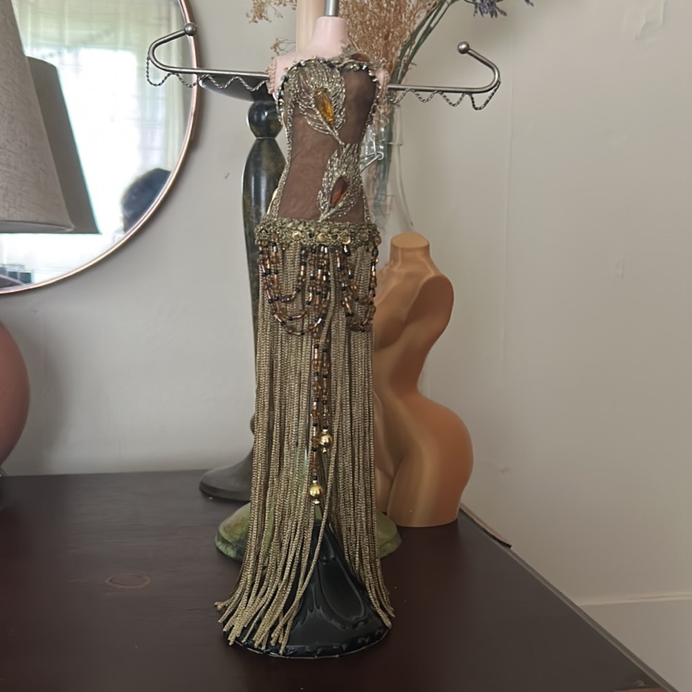 Vintage necklace holder
